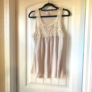 Cream colored blouse